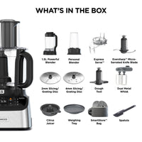 Kenwood MultiPro OneTouch Food Processor - Silver - what is in the box
