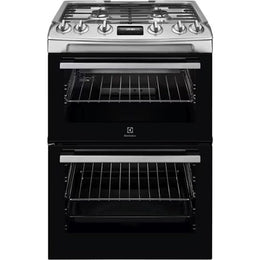 Electrolux 60 cm Double Oven Gas Cooker | LKG615110X