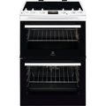 Electrolux 60CM Freestanding Electric Cooker - White | LKR655200W Electrolux Oven Euronics Ireland