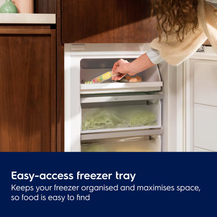 Electrolux 700 GreenZone 257L Integrated Fridge Freezer with AI CoolAssist - product view