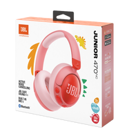 JBL Junior 470NC Kids Wireless Over-Ear Noise-Cancelling Headphones Pink product image