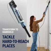 Shark PowerDetect Transformer Upright Vacuum - Chimera Blue - handheld mode
