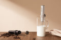 Outin LattoGo handheld milk frother in Starburst Silver