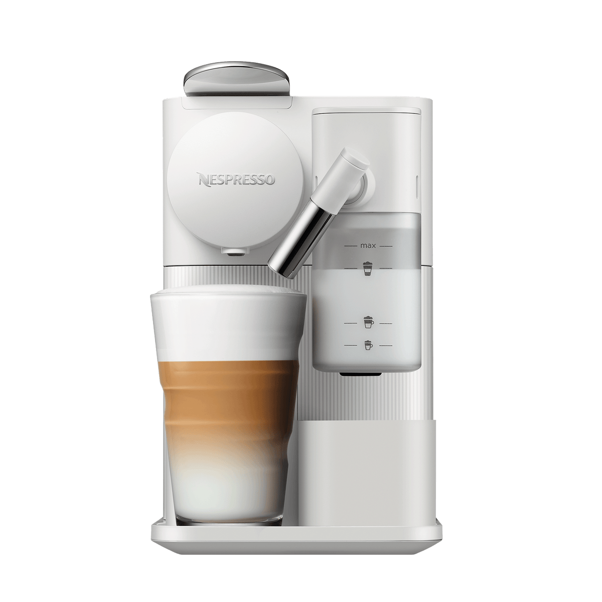 De'Longhi Nespresso Lattissima One Coffee Machine - White - product view
