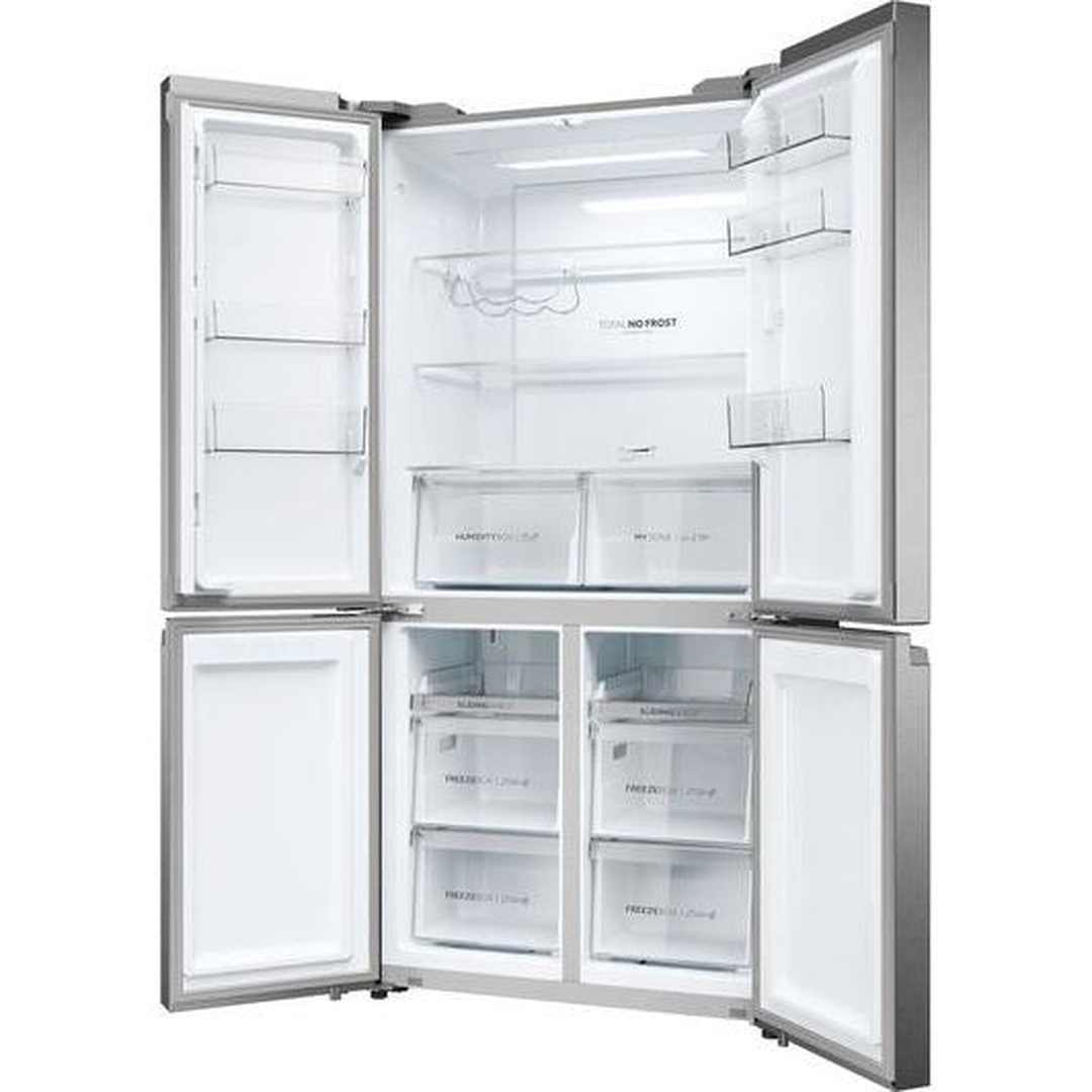Haier Cube 90 Series 5 528L Total No Frost American Fridge Freezer | HCR5919ENMP Haier American Fridge Freezer Euronics Ireland