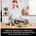 Ninja Foodi 3‑in‑1 Toaster, Grill & Panini Press | ST202UK (Stainless Steel)