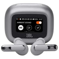 JBL Live Beam 3 10mm Hi-Res Wireless Earbuds - Silver | JBLLIVEBEAM3SIL JBL Earbuds Euronics Ireland