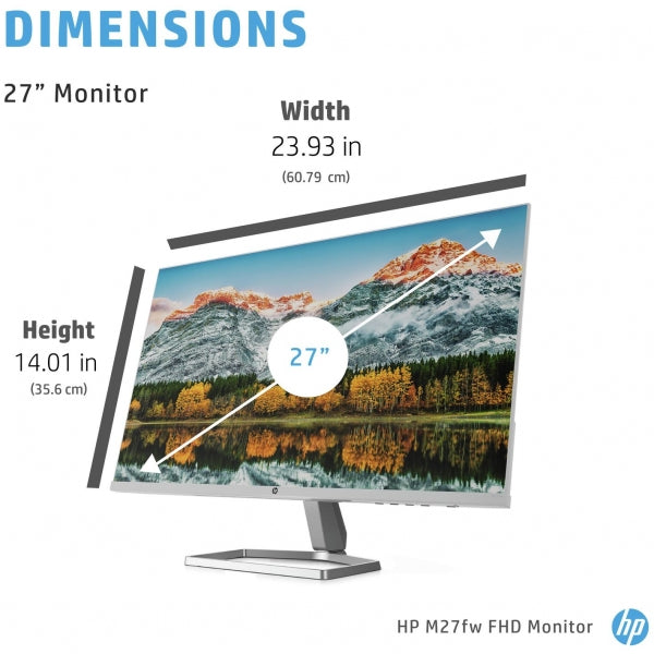 HP 27" Full HD Monitor | 2H1A4AA