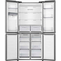 Hisense American Fridge Freezer-Stainless Steel | RQ5P470SMIE Hisense American Fridge Freezer Euronics Ireland