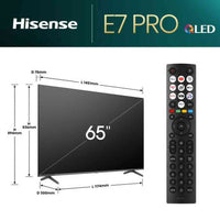Hisense E7N Pro 65" 4K UHD QLED Smart TV | 65E71NQPRO Hisense TV Euronics Ireland