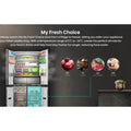 Hisense Kitchen Fit Total No Frost Multi-Door American Fridge Freezer | RQ768N4GBE Hisense Fridge Freezer Euronics Ireland