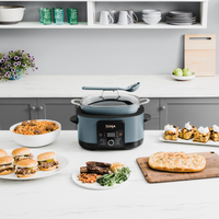 Ninja Foodi PossibleCooker 8-in-1 Multi Cooker 8L Sea Salt Grey product image