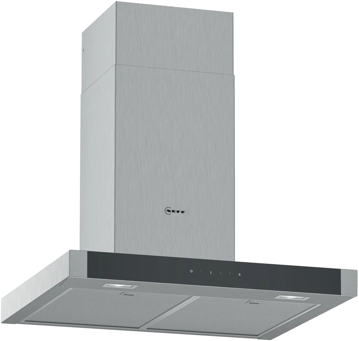 NEFF N 50 60cm wall-mounted chimney cooker hood in Stainless Steel