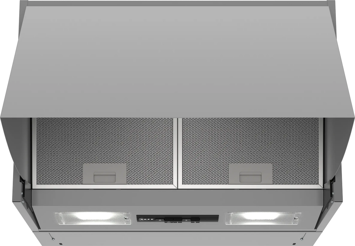 NEFF D61MAC1X0B N30 60cm integrated cooker hood in Silver