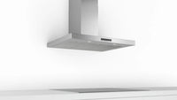 Bosch DWB96DM50B Series 4 90cm wall-mounted cooker hood in Stainless Steel