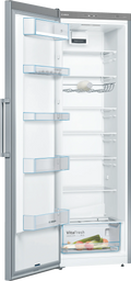 Bosch KSV36VLEP Series 4 freestanding larder fridge in Stainless Steel Look
