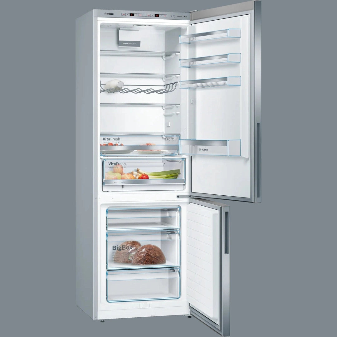 Bosch Serie 6 Freestanding Fridge Freezer | KGE49AICAG Bosch Fridge Freezer Euronics Ireland