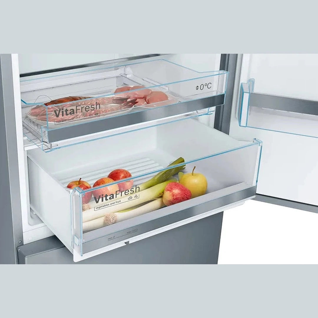 Bosch Serie 6 Freestanding Fridge Freezer | KGE49AICAG Bosch Fridge Freezer Euronics Ireland