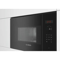 Bosch 800W Integrated Black Microwave | BFL523MB0B Bosch Microwave Euronics Ireland