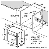 Neff N 70 Built-in oven 60 x 60 cm Graphite-Grey | B24CR31G0B NEFF Oven Euronics Ireland