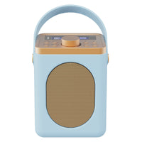 Majority Little Shelford Portable Bluetooth DAB/FM Radio, Duck Egg - product image 1