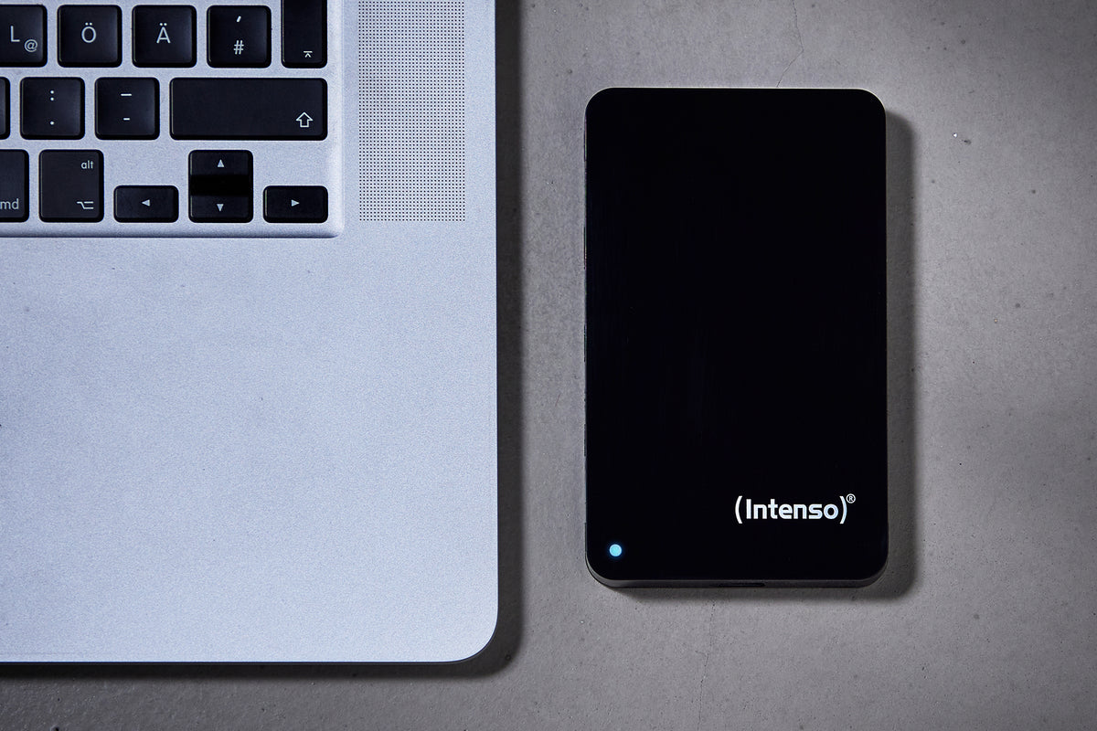 Intenso Memory Case 5TB 2.5-inch Portable Hard Drive, USB 3.2 - Black - view 7