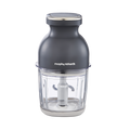 Morphy Richards 3-in-1 Mini Chopper Food Processor Rechargeable 800ml Black & Glass product image