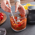 Morphy Richards 3-in-1 Mini Chopper Food Processor Rechargeable 800ml Black & Glass product image