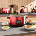 Morphy Richards Slow Cooker Accents Sear & Stew 6.5L Red product image