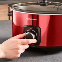 Morphy Richards Slow Cooker Accents Sear & Stew 6.5L Red product image