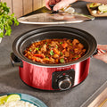 Morphy Richards Slow Cooker Accents Sear & Stew 6.5L Red product image