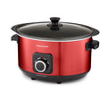Morphy Richards Slow Cooker Accents Sear & Stew 6.5L Red product image