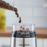 Morphy Richards Brew & Blend Coffee Grinder Electric Stainless Steel product image