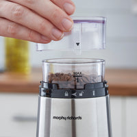 Morphy Richards Brew & Blend Coffee Grinder Electric Stainless Steel product image