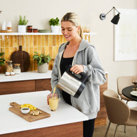Morphy Richards Compact Soup Maker 1L Stainless Steel & Black product image