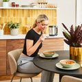 Morphy Richards Compact Soup Maker 1L Stainless Steel & Black product image