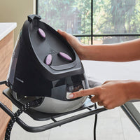 Morphy Richards Easy Steam Steam Generator Iron 6 Bar Blue & White product image