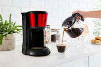 Morphy Richards Equip Coffee Machine Filter 1.2L Red product image