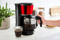 Morphy Richards Equip Coffee Machine Filter 1.2L Red product image