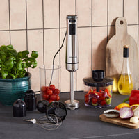 Morphy Richards Hand Blender Set Hand Blender 1000W with Masher Black product image