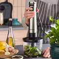 Morphy Richards Hand Blender Set Hand Blender 1000W with Masher Black product image