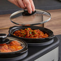 Morphy Richards Slow Cooker TrioServe 3.9L Stainless Steel product image