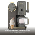 Ninja CREAMi Scoop & Swirl Soft Serve Maker - Mocha - at-home frozen treat making