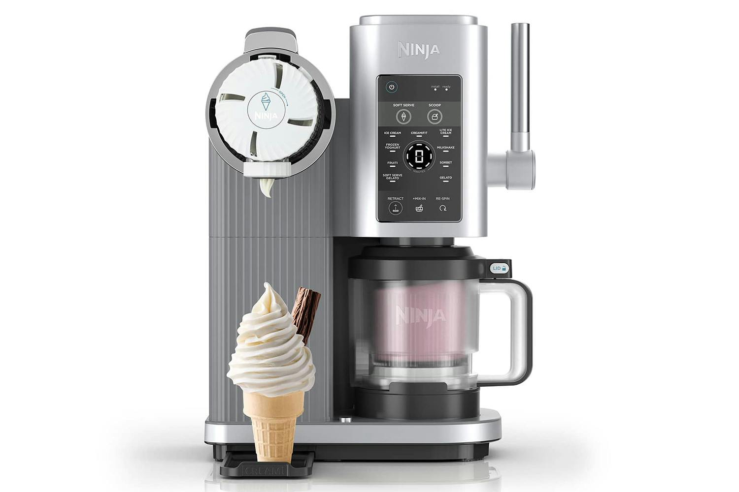 Ninja Swirl by CREAMi 13‑in‑1 Soft Serve & Ice Cream Maker | NC701UK