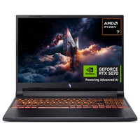Acer Nitro V 16 AI 16-inch gaming laptop in Obsidian Black