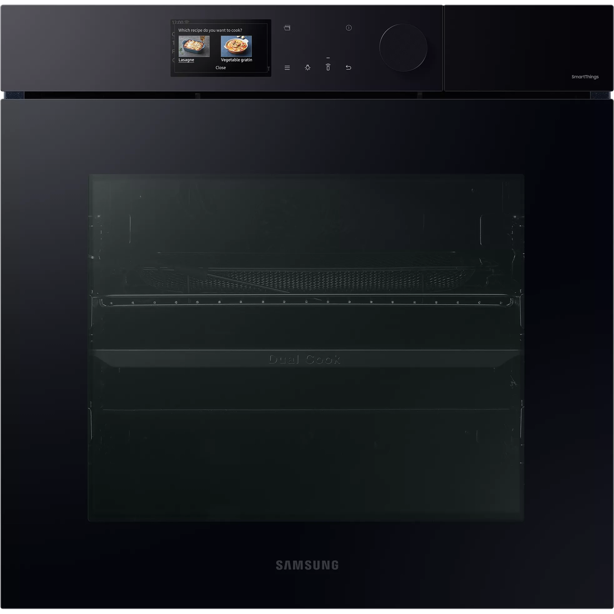 Samsung Series 7 Dual Cook Steam Oven w/ AI Pro Cooking - Clean Black | NV7B7997AAK/U4 Samsung Oven Euronics Ireland