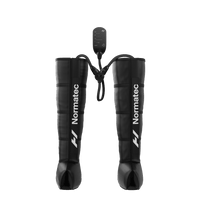 Hyperice Normatec 3 Legs dynamic air compression system — control unit and full-length leg attachments