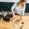 Ninja Foodi 11-in-1 SmartLid Multi-Cooker 6L Stainless Steel & Black product image