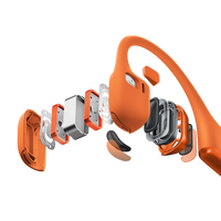 Shokz OpenRun Pro 2 30.3g Open-Ear Wireless Sport Headphones – Orange | 38-S820-ST-OR Shokz Headphones Euronics Ireland