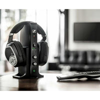 Sennheiser RS 195 Over-Ear Wireless Headphones – Black | 508675